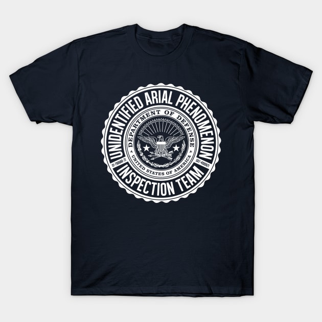 UAP Inspection Team T-Shirt by MindsparkCreative